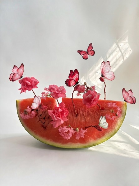 Photograph Marina Nagasaki Pink Still Life on One Eyeland